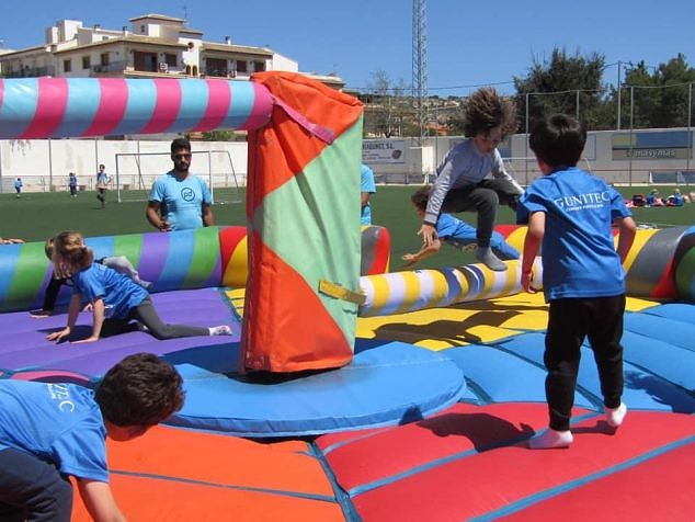 90 niños han disfrutado de la Escuela Mutlideportiva de Pascua 2019